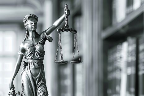 Foto: Statue von Justitia